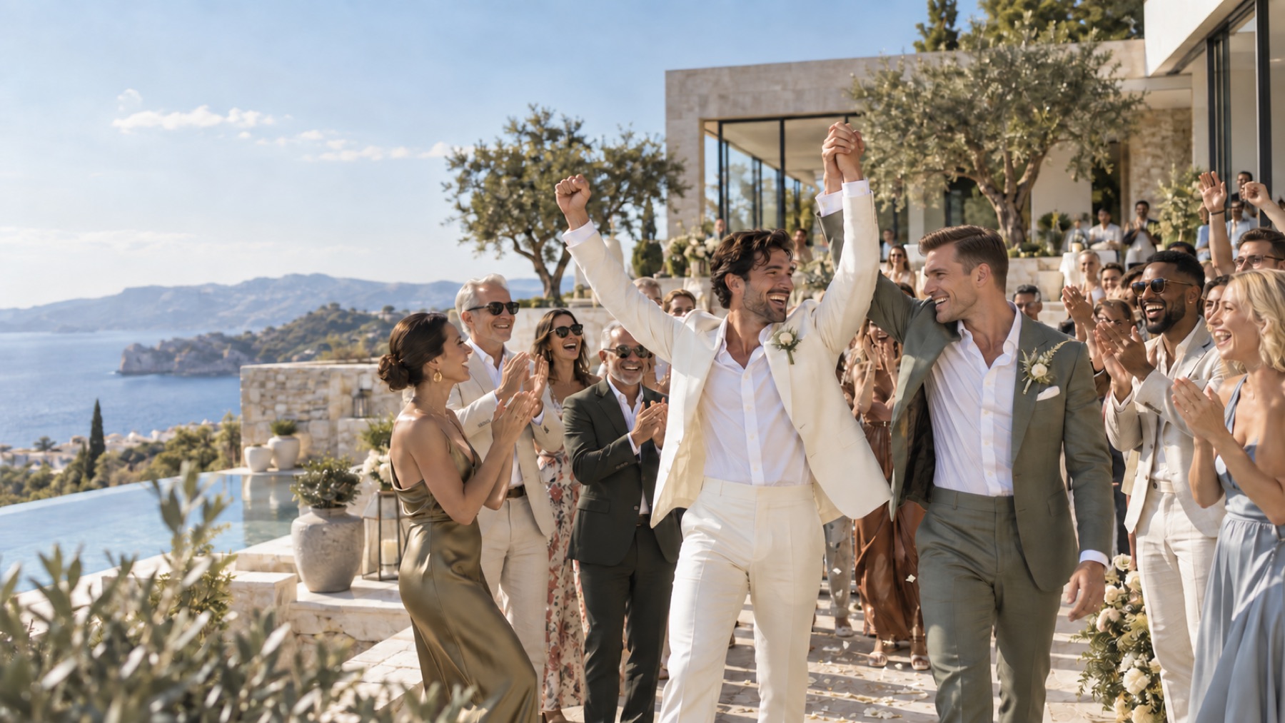 Hochzeit auf Ibiza mit Meerblick