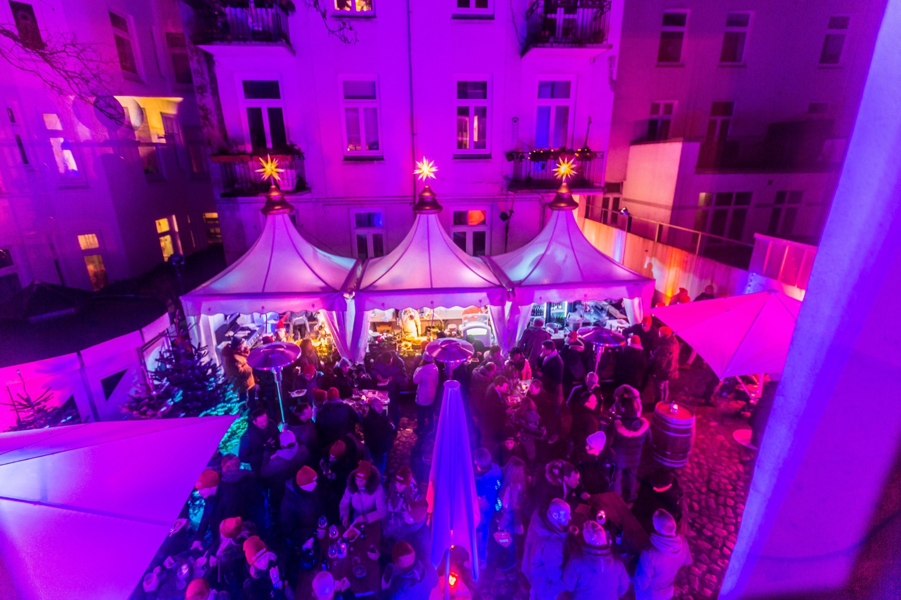 Firmenweihnachtsfeier als eigener Weihnachtsmarkt
